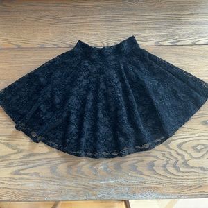Killstar Black Lace Mini Skirt